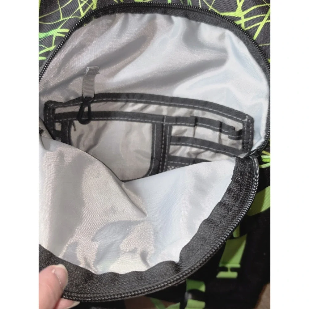High Sierra Swerve 17 Computer Laptop Backpack Black Green Logo New 19X13